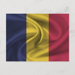Chad Flag Postcard
