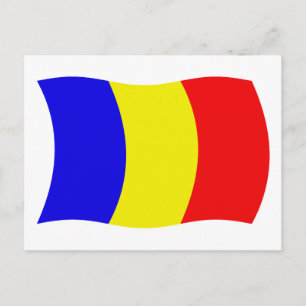 Chad Flag Postcard