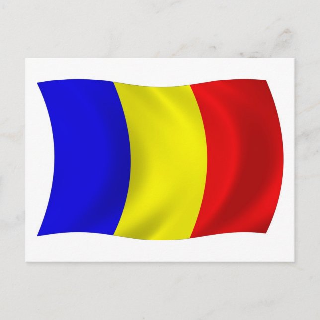 Chad Flag Postcard (Front)