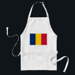 Chad Flag Standard Apron<br><div class="desc">Patriotic flag of Chad.</div>