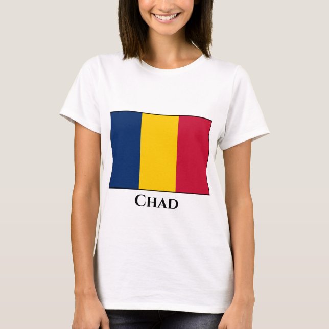 Chad Flag T-Shirt (Front)