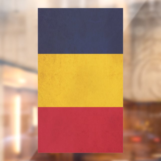 Chad Flag Vintage Design (Sheet 2)