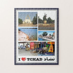 Chad - I Love - Jigsaw Puzzle