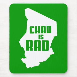 Chad is Rad (solid) Mouse Pad