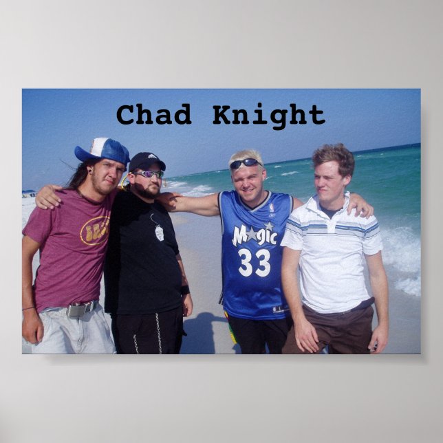Chad Knight Band Beach Poster (Front)