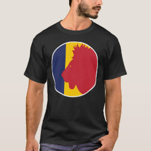 Chad Lion Chadian National Animal Flag T-Shirt