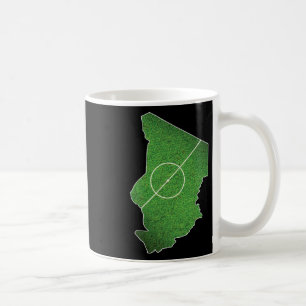 Chad Soccer Footbyll Court Coffee Mug