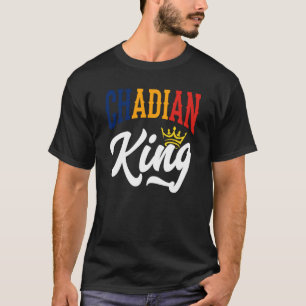 Chadian King Chad Chadian Chad Flag T-Shirt