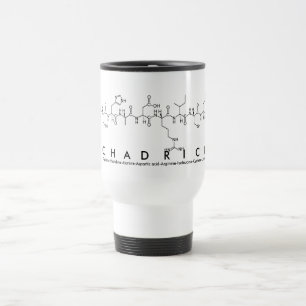 Chadrick peptide name mug