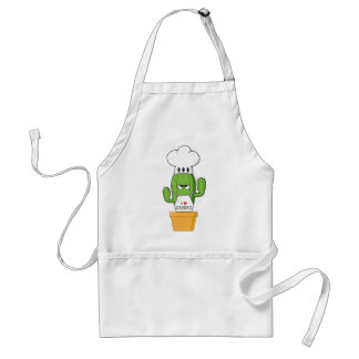 Chadwick the Cantankerous Cactus Standard Apron