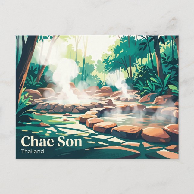 Chae Son National Park Thailand Postcard (Front)