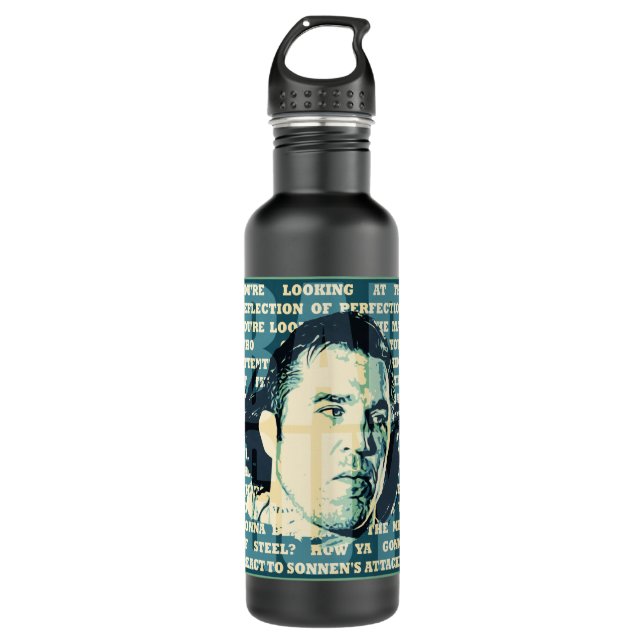 Chael Sonnen   Mixed Martial Arts Gifts Classic T  710 Ml Water Bottle (Front)