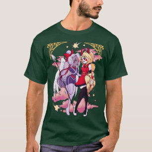 Chaggie Charlie Morgningand Vaggie fanart by Anshi T-Shirt