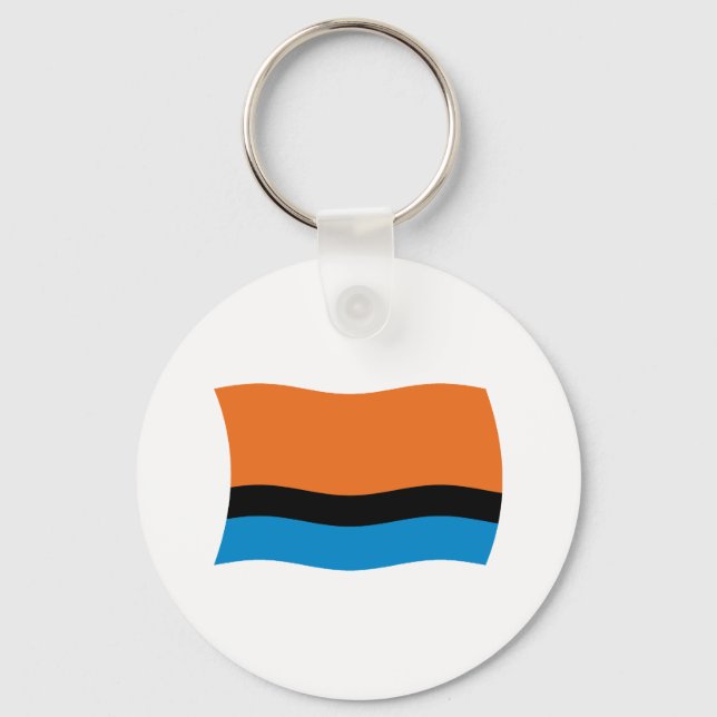 Chagossians Flag Keychain (Front)