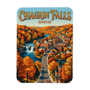 Chagrin Falls USA Magnet