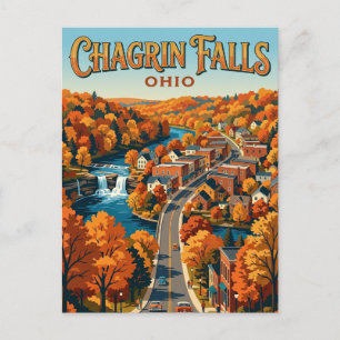 Chagrin Falls USA Postcard