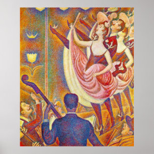 Chahut, by Georges-Pierre Seurat Poster