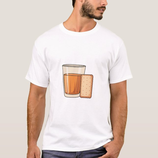 Chai & Parle-G | The Original Dunk Nostalgic India T-Shirt (Front)