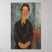 Chaim Soutine - Amedeo Modigliani Fine Art Poster