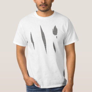Chain Beneath T-Shirt