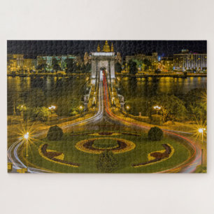 Chain bridge Budapest Jigsaw Puzzle