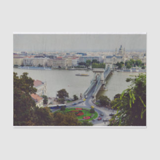 Chain bridge, Budapest Tissue Paper
