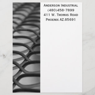 chain link fence letterhead