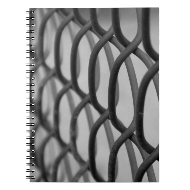 chain link fence notebook (Front)