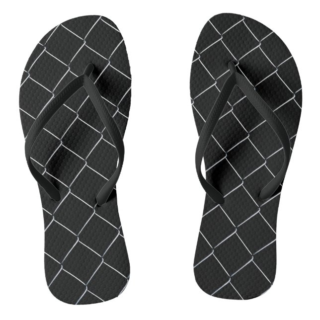 Chain Link Pattern Cool Fun Jandals (Footbed)