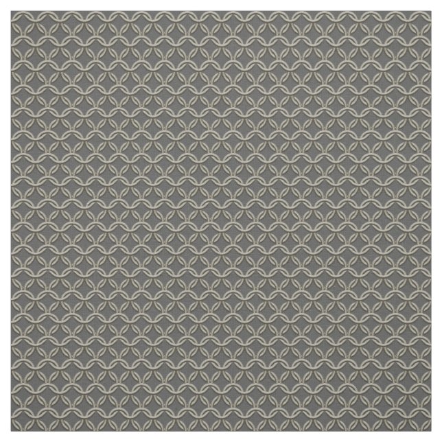 Chain mail interlocked ring mail armor fabric (Swatch)