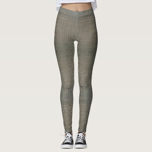 CHAIN MAIL TEXTURE LEGGINGS (Front)