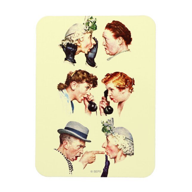 Chain of Gossip Magnet (Vertical)