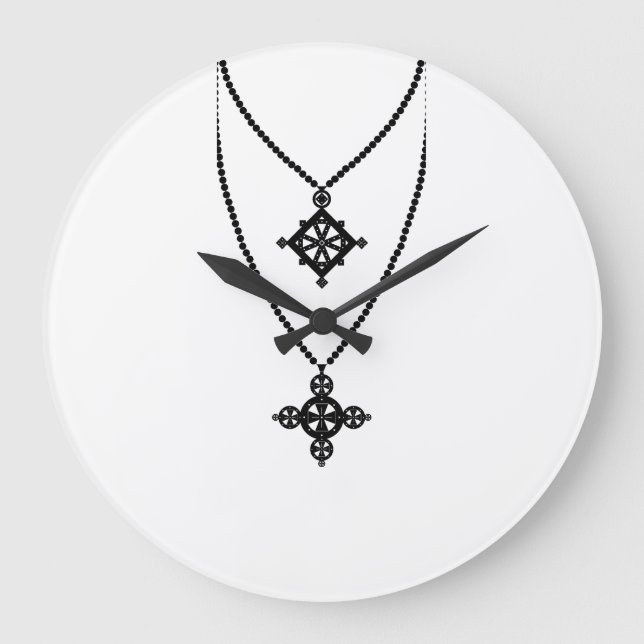Chain & Pendant Large Clock (Front)