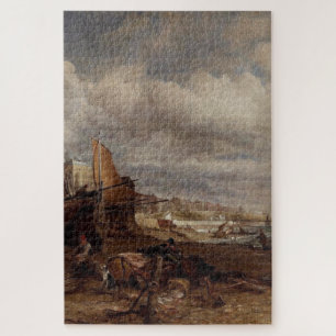 Chain Pier in Brighton by John Constable Jigsaw Puzzle