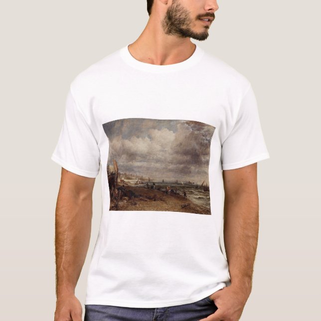 Chain Pier in Brighton by John Constable T-Shirt (Front)