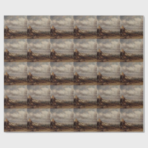 Chain Pier in Brighton by John Constable Wrapping Paper