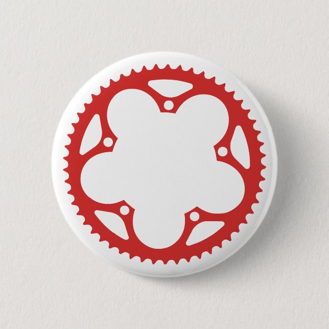 Chain Ring 6 Cm Round Badge (Front)