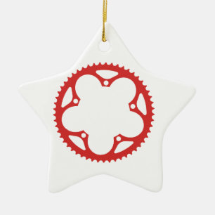 Chain Ring Ceramic Tree Decoration