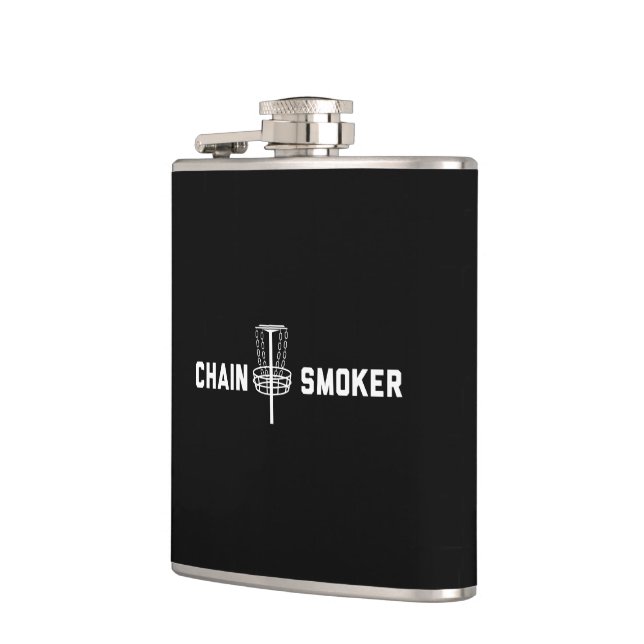 Chain Smoker Hip Flask (Left)