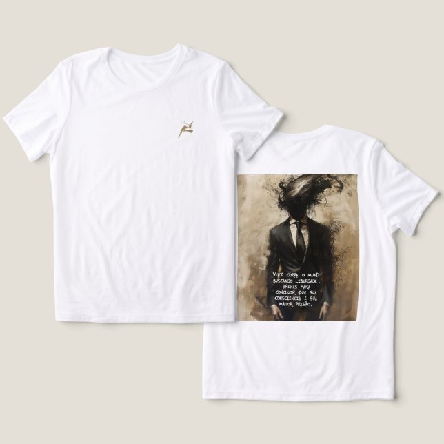 Chain Tri-Blend Shirt (Design Front & Back)