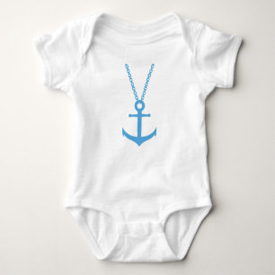 Chained anchor baby bodysuit
