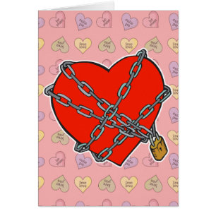 chained and locked heart