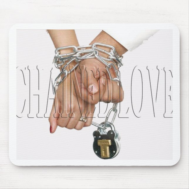 CHAINED LOVE MOUSE PAD (Front)