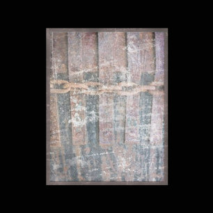 Chained Metal Fence Scrapbook Paper