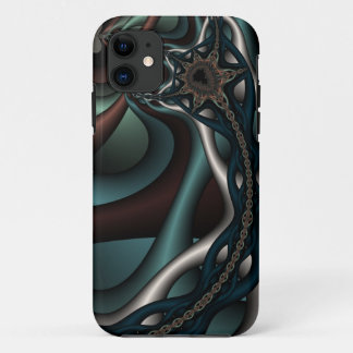 Chained reaction fractal case for iphone4