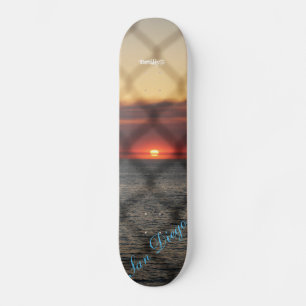Chained Sunset Skateboard