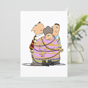 Chained Together Invitation