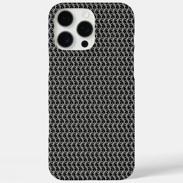 Chainmail Mediaeval Armour Case-Mate iPhone Case (Back)