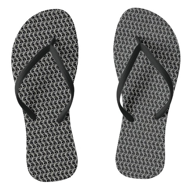 Chainmail Mediaeval Armour Jandals (Footbed)