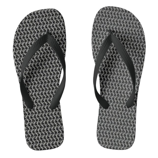 Chainmail Mediaeval Armour Jandals (Footbed)